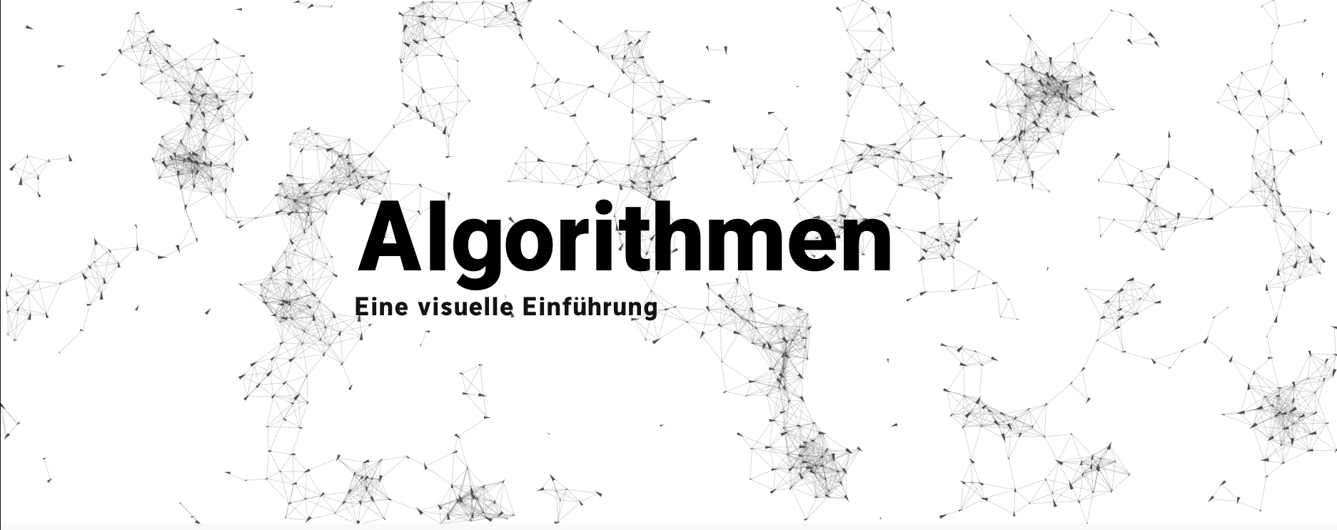 visualizing algorithms tim hau Call for Creatives
