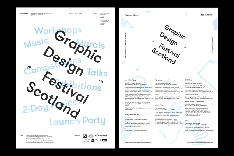 Graphic Design Festival Scotland